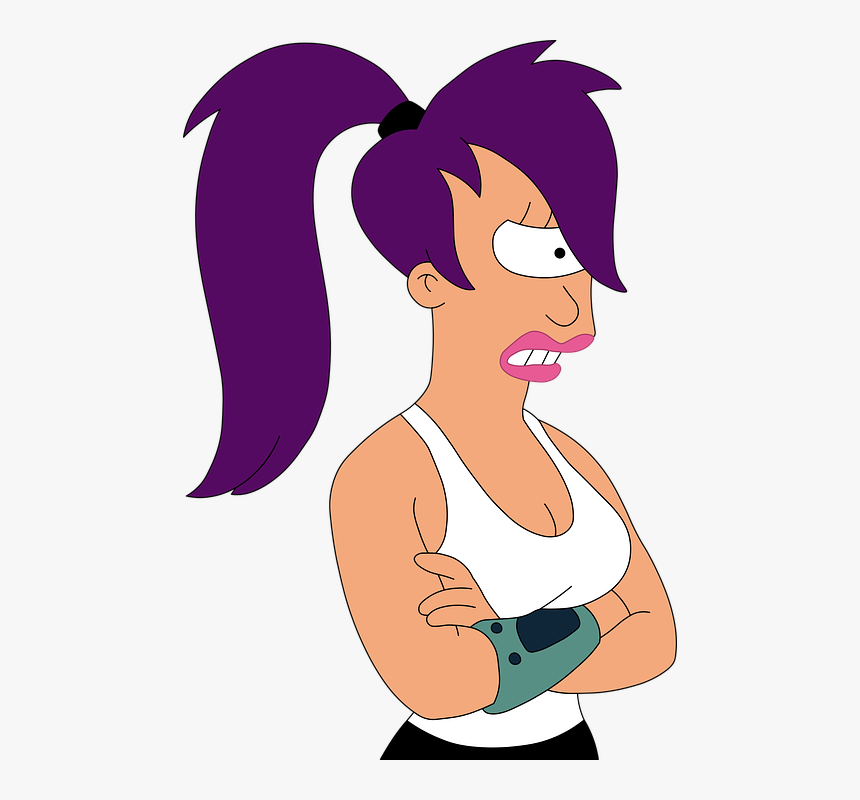 Turanga Leela, Futurama, Leela, Fry, The Simpsons,, HD Png Download, Free Download