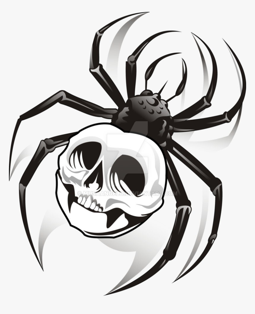Spider Tattoo Transparent, HD Png Download, Free Download
