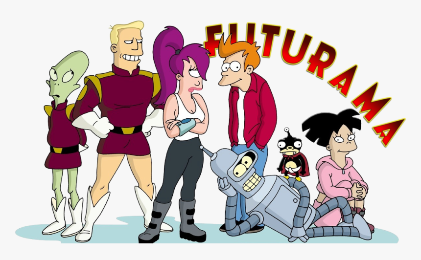 Futurama Bender Fry Leela Png Image, Transparent Png, Free Download