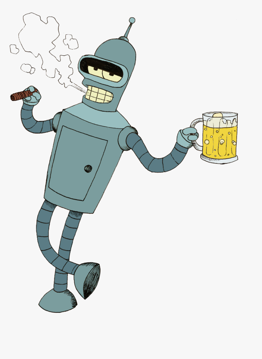 Futurama Bender Png, Transparent Png, Free Download