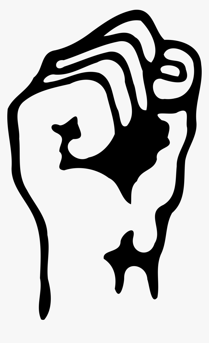 Raised Fist Png, Transparent Png, Free Download