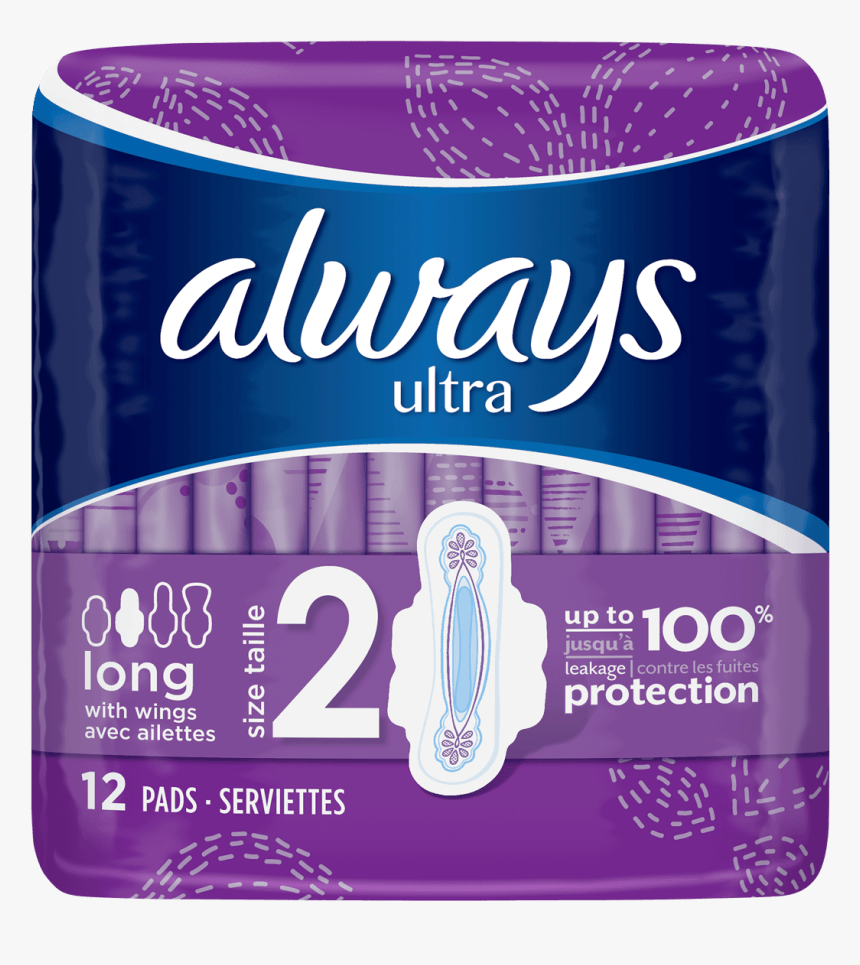 Always Ultra Long Sanitary Towels Wings, HD Png Download, Free Download