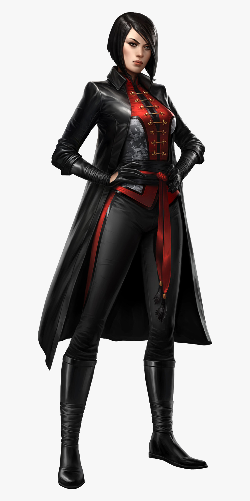 Lady Shiva Arkham Render, HD Png Download, Free Download