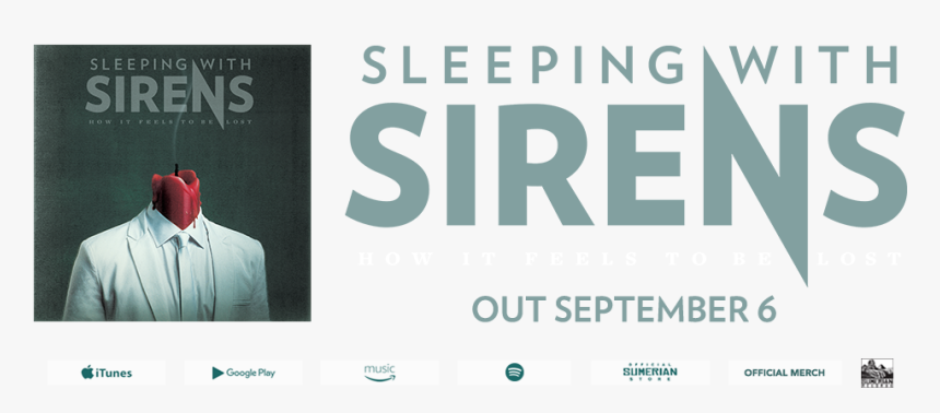 Sleeping With Sirens How It Feels To Be Lost Out 9, HD Png Download, Free Download