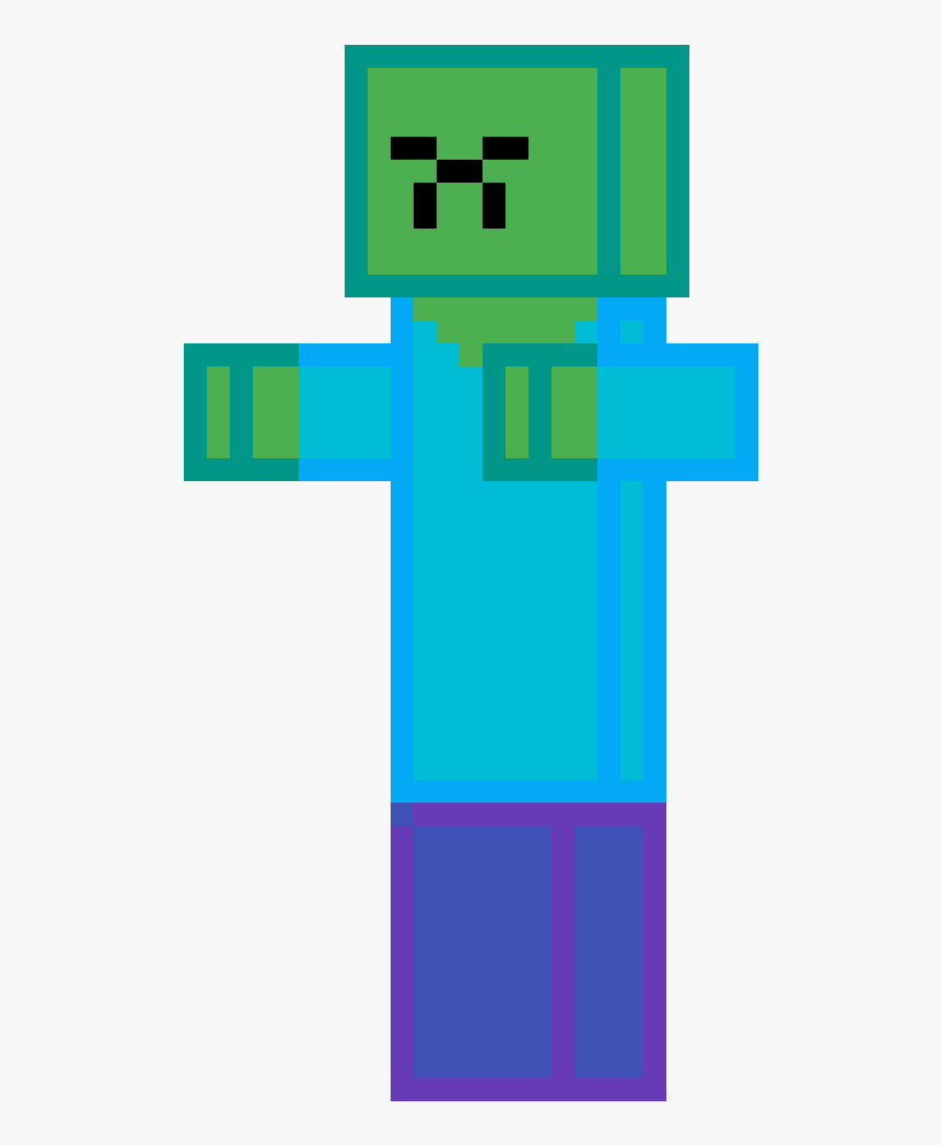 Transparent Minecraft Zombie Png, Png Download, Free Download