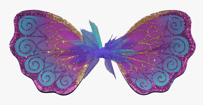 Fairy Finery Magic Fairy Half Wings Purple/turquoise, HD Png Download, Free Download