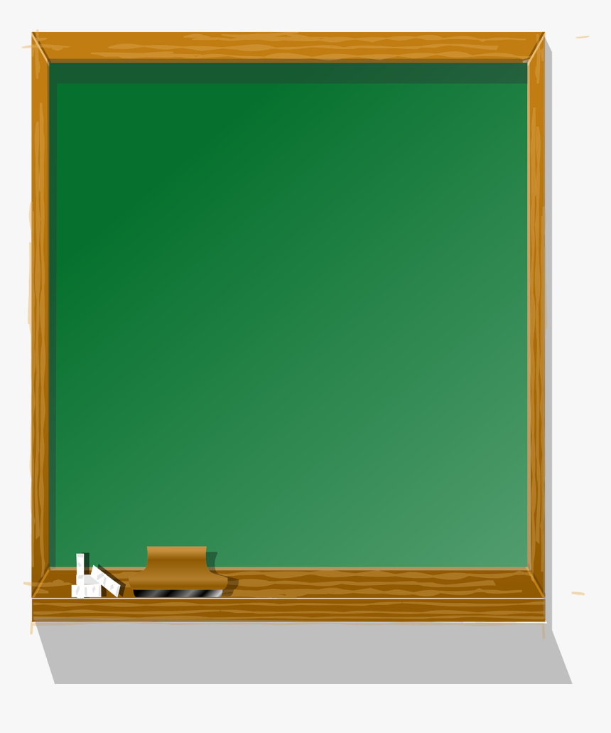 Green Chalkboard Png, Transparent Png, Free Download