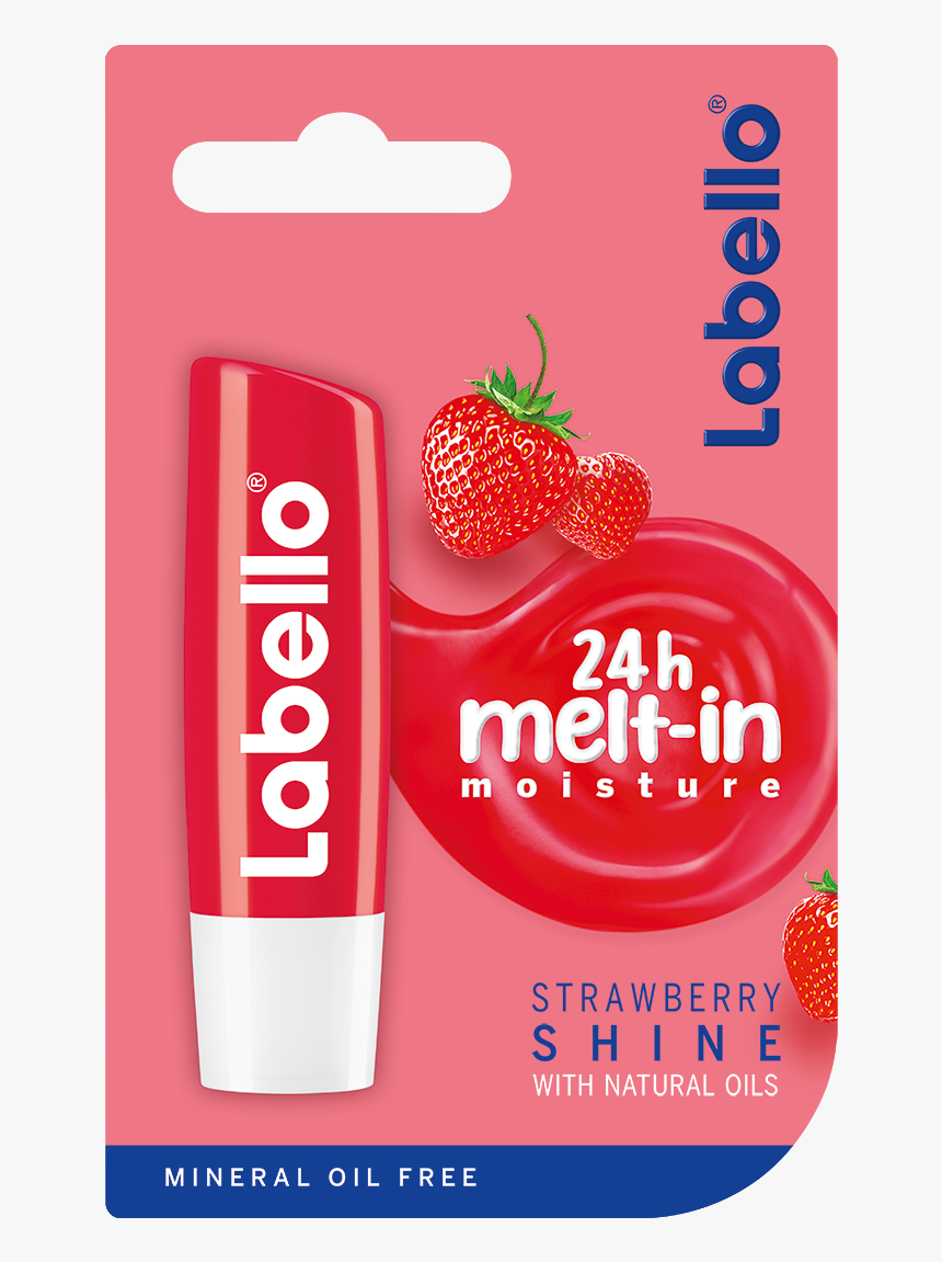 85072 Labello Strawberry Shine Blister Layer, HD Png Download, Free Download