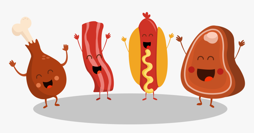 Cartoon Meat Png, Transparent Png, Free Download