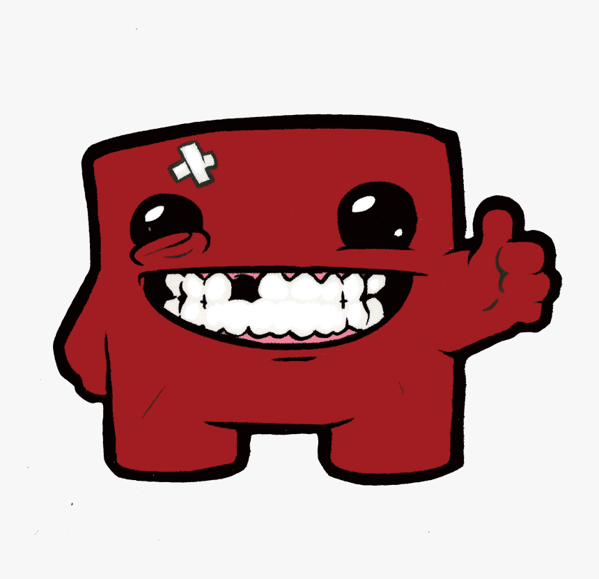 Super Meat Boy, HD Png Download, Free Download
