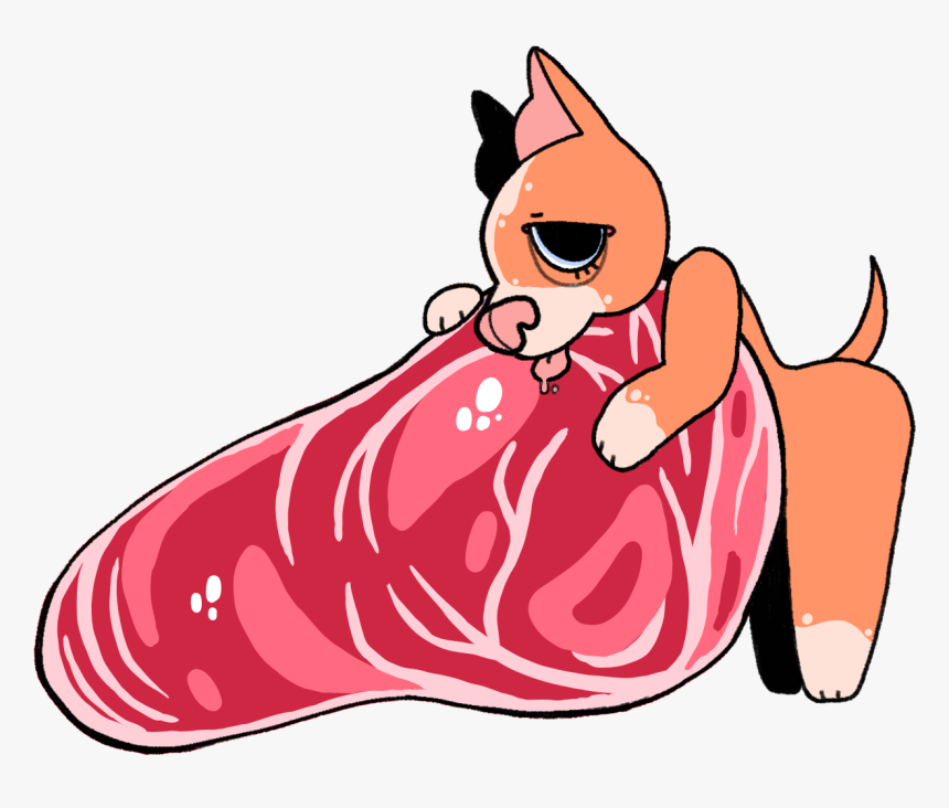 Cartoon Meat Png, Transparent Png, Free Download