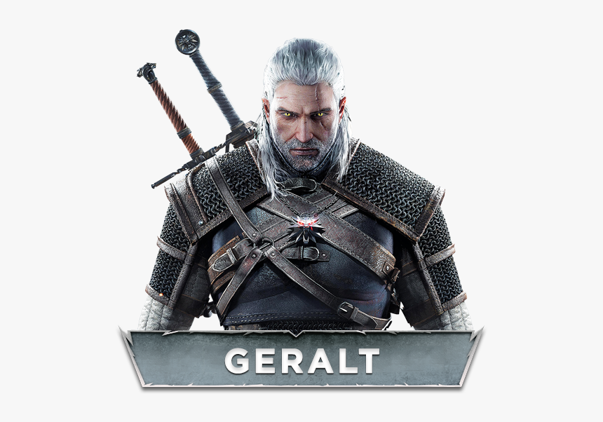 Geralt Of Rivia Png, Transparent Png, Free Download