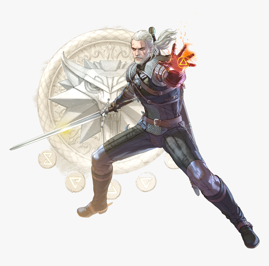 Geralt De Rivia Mostrará Sus Habilidades En "soul Calibur, HD Png Download, Free Download