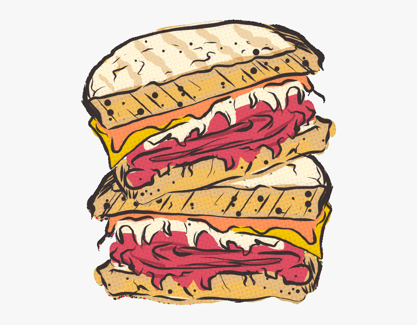 Sandwich Clipart Meat Sandwich, HD Png Download, Free Download