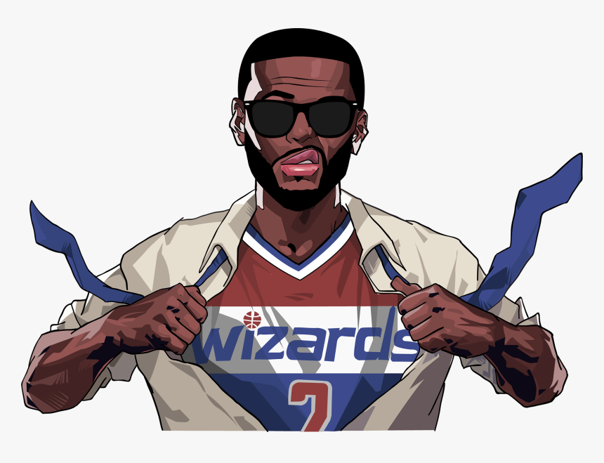 John Wall Superman Vector Illustration, HD Png Download, Free Download