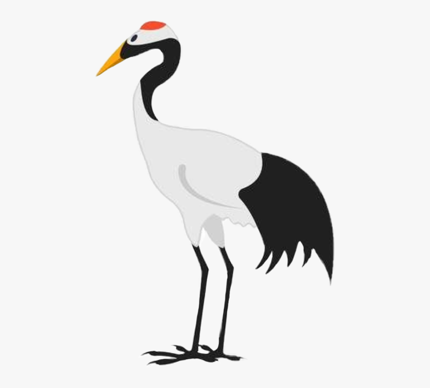 Red Crowned Crane Clipart , Transparent Cartoons, HD Png Download, Free Download