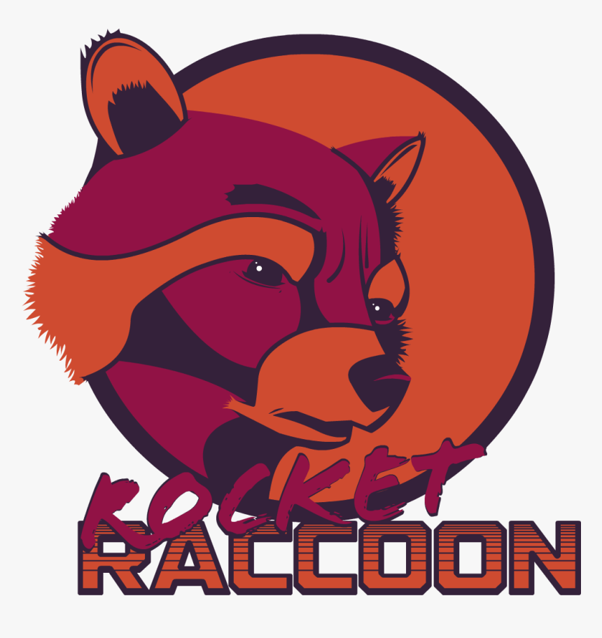 A Drawing Of Rocket Raccoon From Guardians Of The Galaxy, HD Png Download, Free Download
