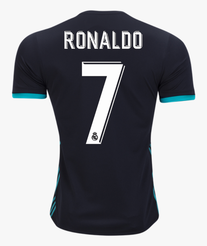 Real Madrid 17/18 Away Jersey Cristiano Ronaldo, HD Png Download, Free Download