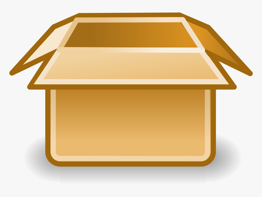 Box Clipart Empty Box - Packaging Clipart, HD Png Download, Free Download