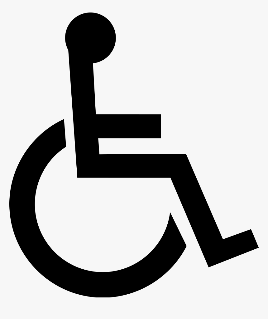 Handicap Sign Png, Transparent Png, Free Download