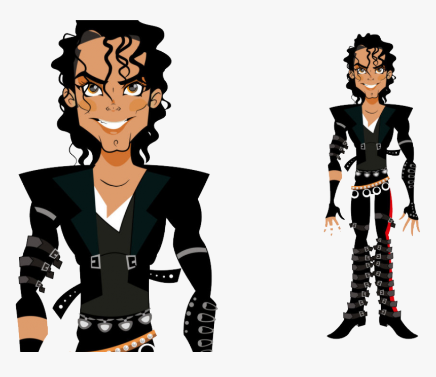 Michael Jackson As A Cartoon, HD Png Download, Free Download