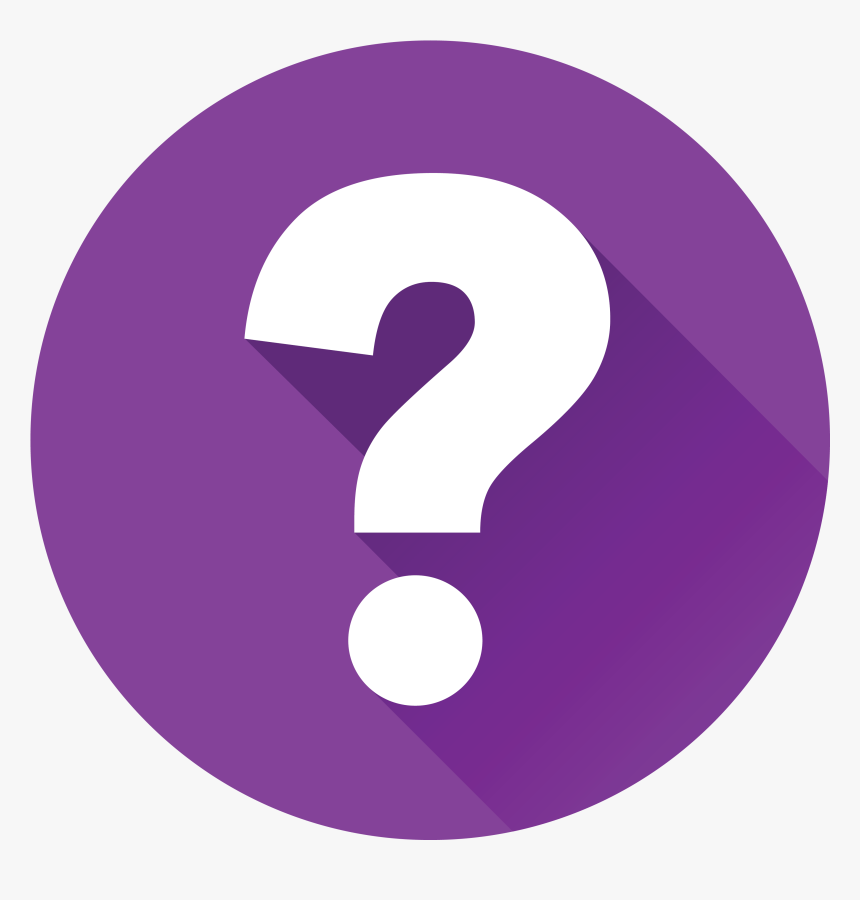 Question Mark Icon Png Transparent -question Mark - Circle With Question Mark, Png Download, Free Download