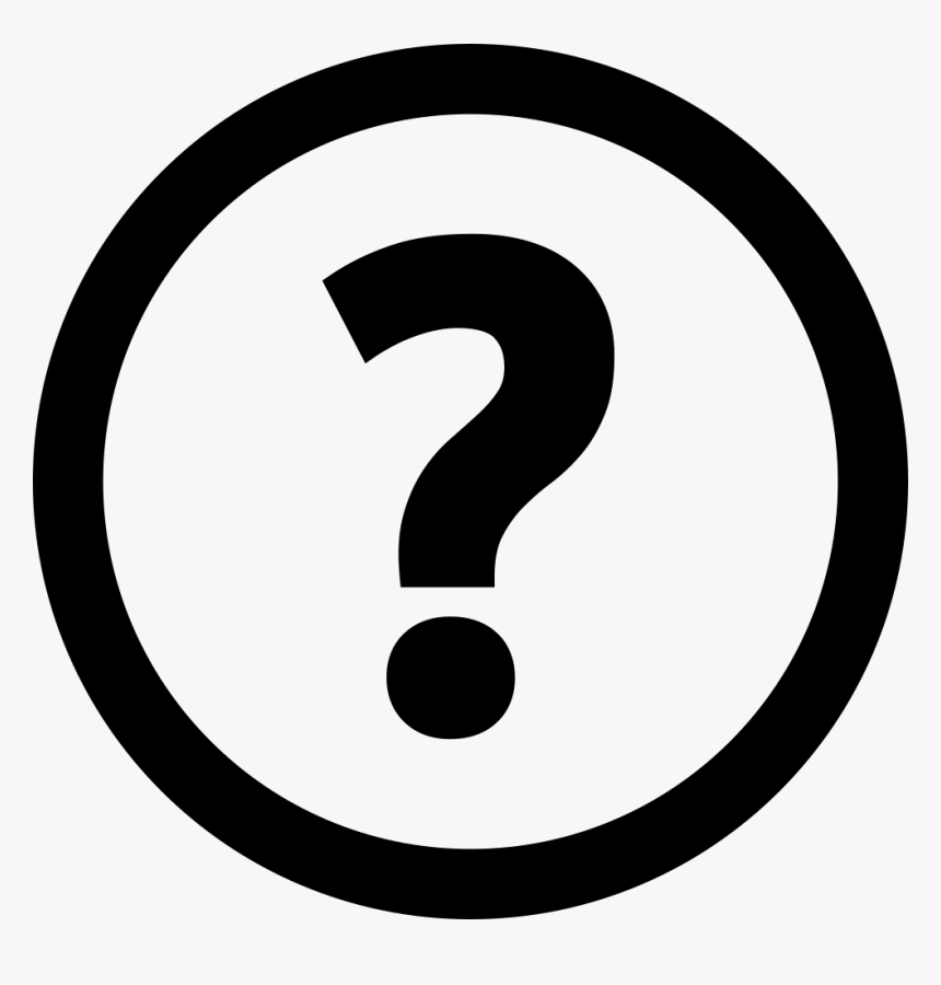 Question Mark In Circle - Question Mark Circle Png, Transparent Png, Free Download