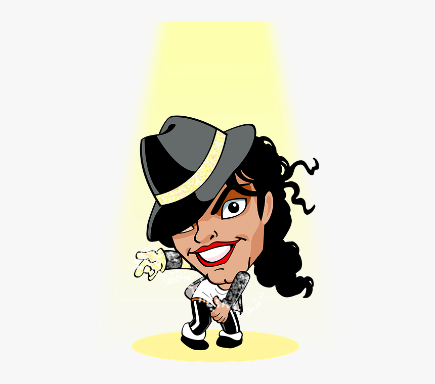 Pop, Pop Music, Caricature, Dance, Michael Jackson - Michael Jackson Caricatura Png, Transparent Png, Free Download
