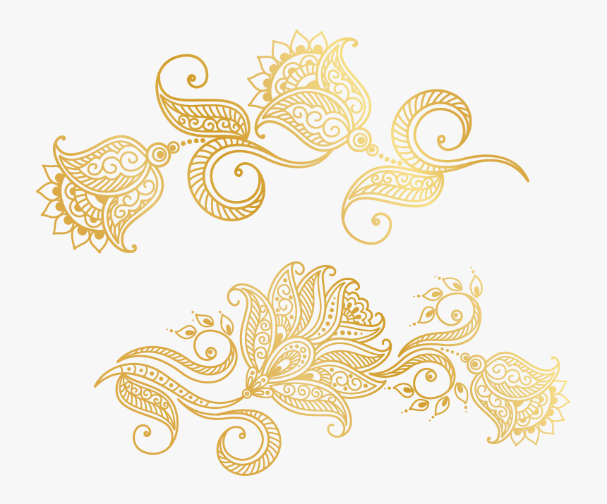 Clip Art Rose Gold Vector - Illustration, HD Png Download, Free Download