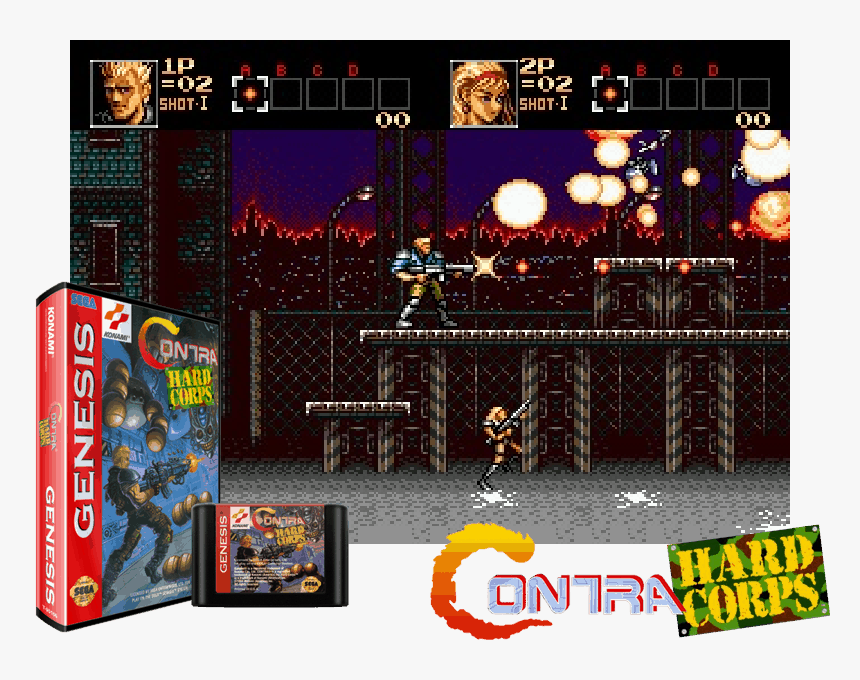 Hard Corps [ ], 4 Images Mix - Pc Game, HD Png Download, Free Download