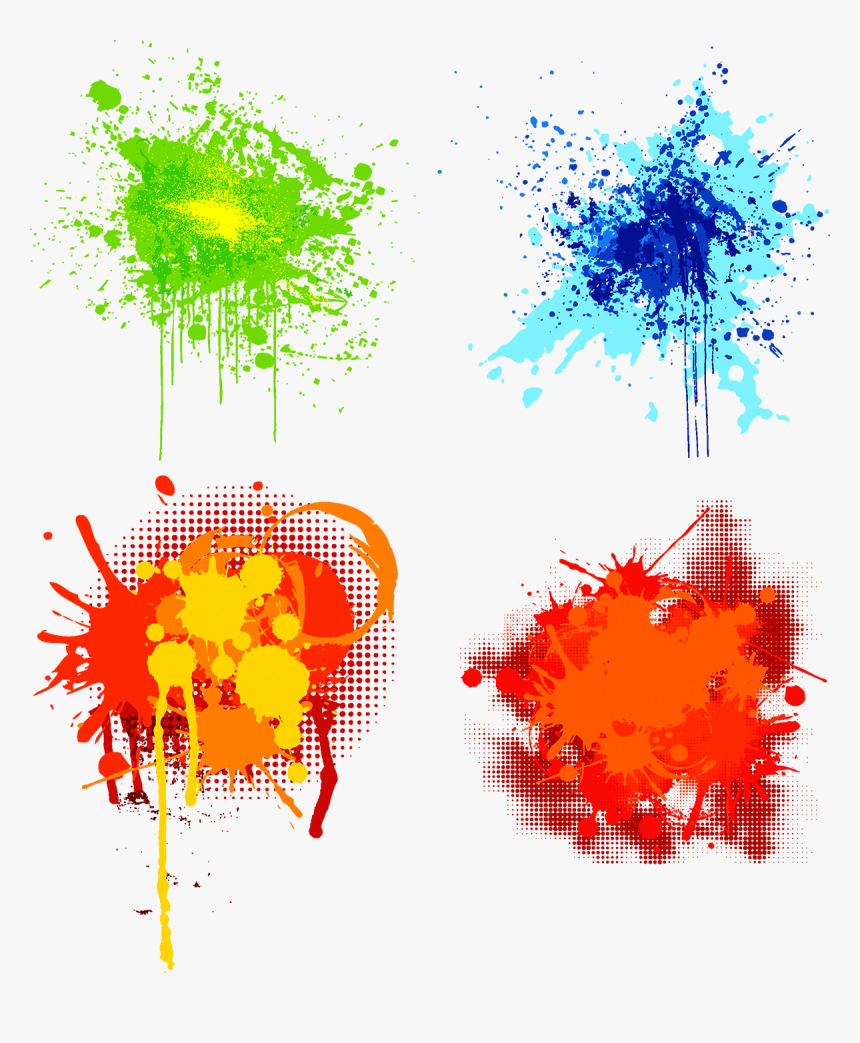 Transparent Green Paint Splash Png - Splash Effect Png, Png Download, Free Download