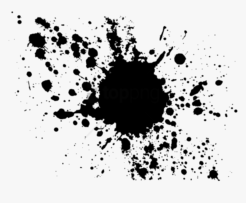 Paint Splatter Portable Network Graphics Clip Art Vector - Splash Effect For Picsart, HD Png Download, Free Download