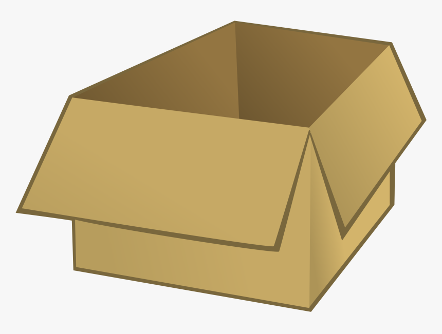 Package Vector Paper Box - Book In Box Clipart, HD Png Download, Free Download