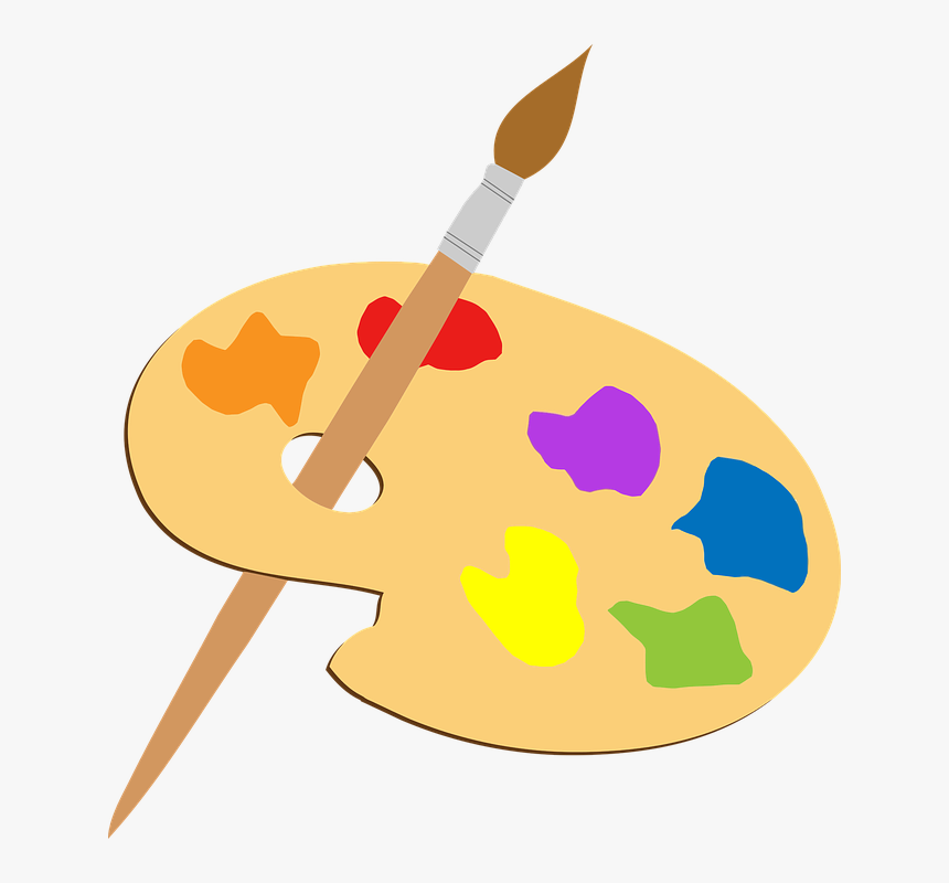 Colorful Artist Paint Brushes PNG Graphic by ArtbyCrystalJennings