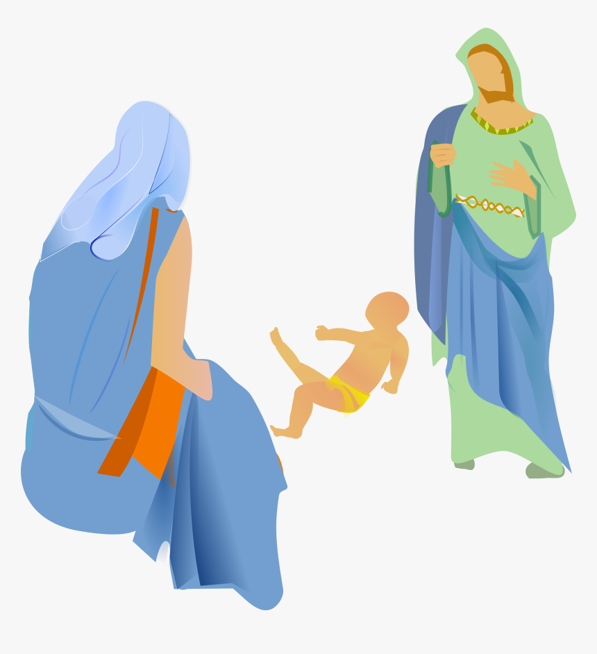 Pictures Nativity Free Clipart - Chua Giang Sinh Vector, HD Png Download, Free Download