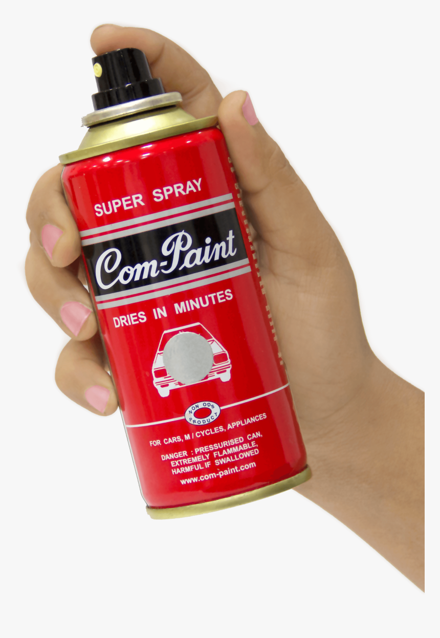 Com Paint Can Hand Tr New - Spray Paint Hand Png, Transparent Png, Free Download