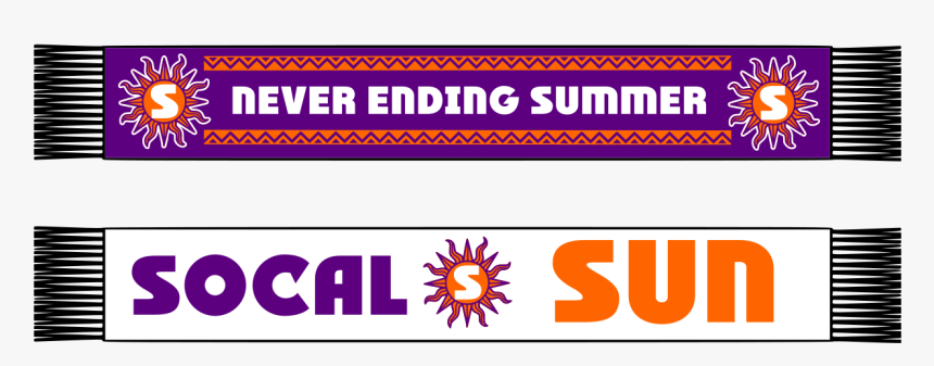 Scarf Socal Sun - Oval, HD Png Download, Free Download