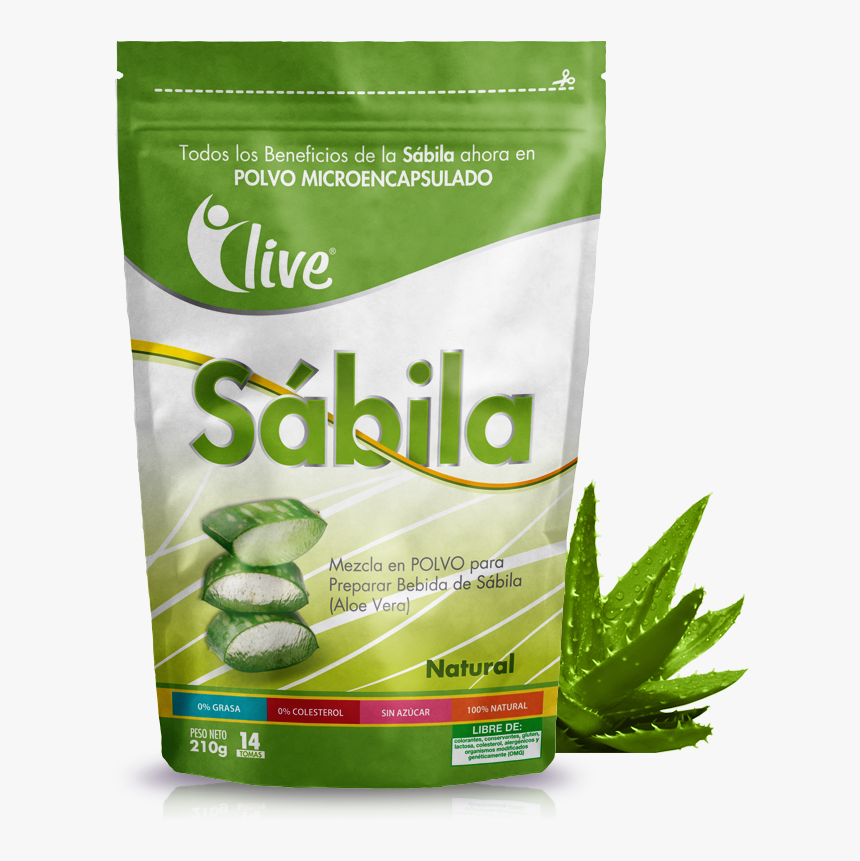 Sábila En Polvo - Aloe, HD Png Download, Free Download