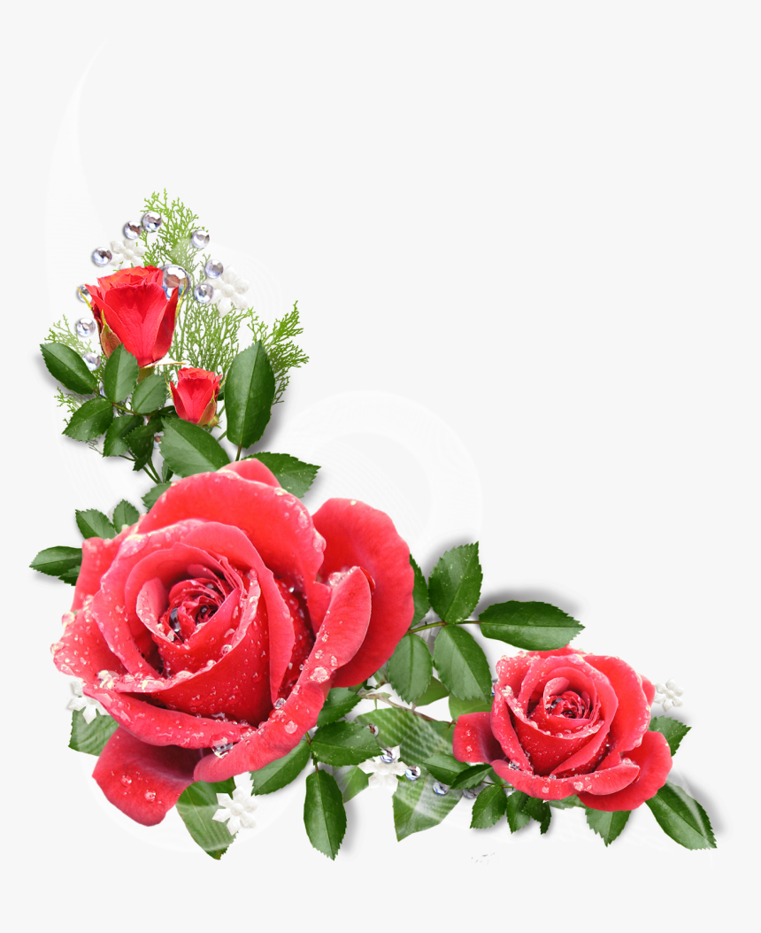 Esquineros Vectores De Flores - Tengas Un Bello Dia Amor, HD Png Download, Free Download