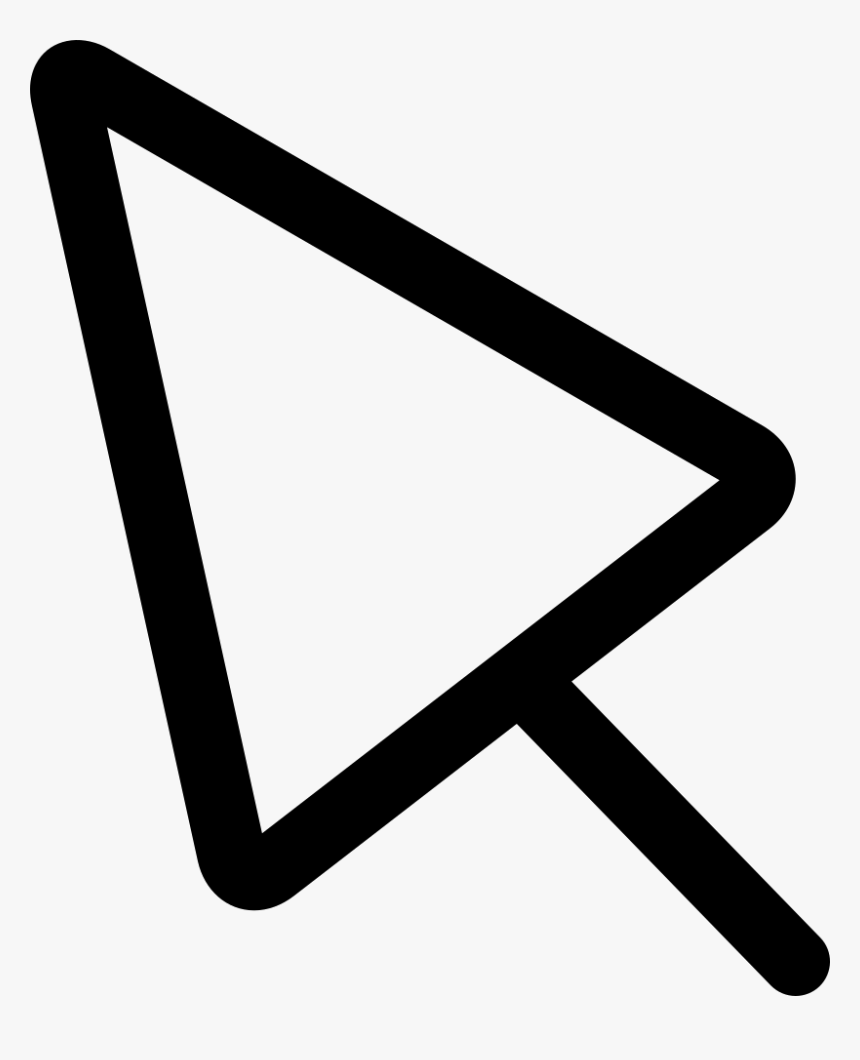 Pointer Arrow - Puntero De La Computadora, HD Png Download, Free Download