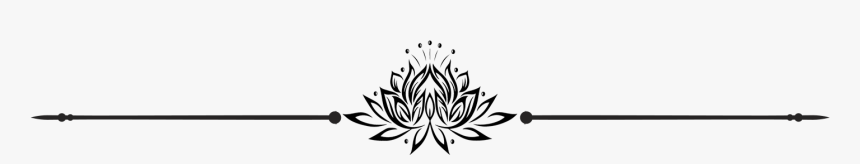 Floral Separador Png, Transparent Png, Free Download