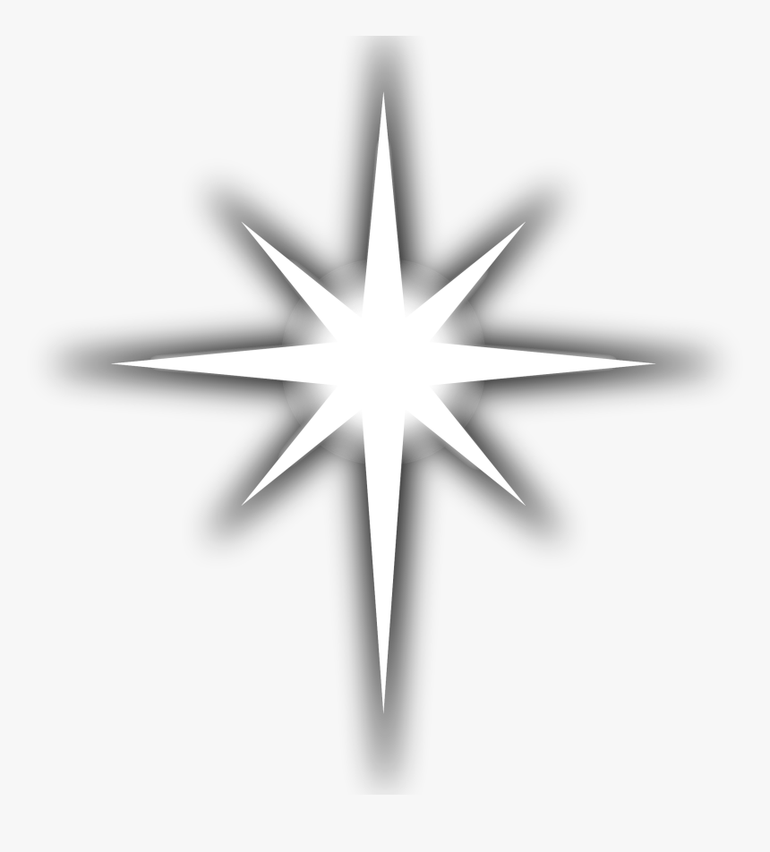 Svg Star Nativity - Clipart Star Of Bethlehem, HD Png Download, Free Download