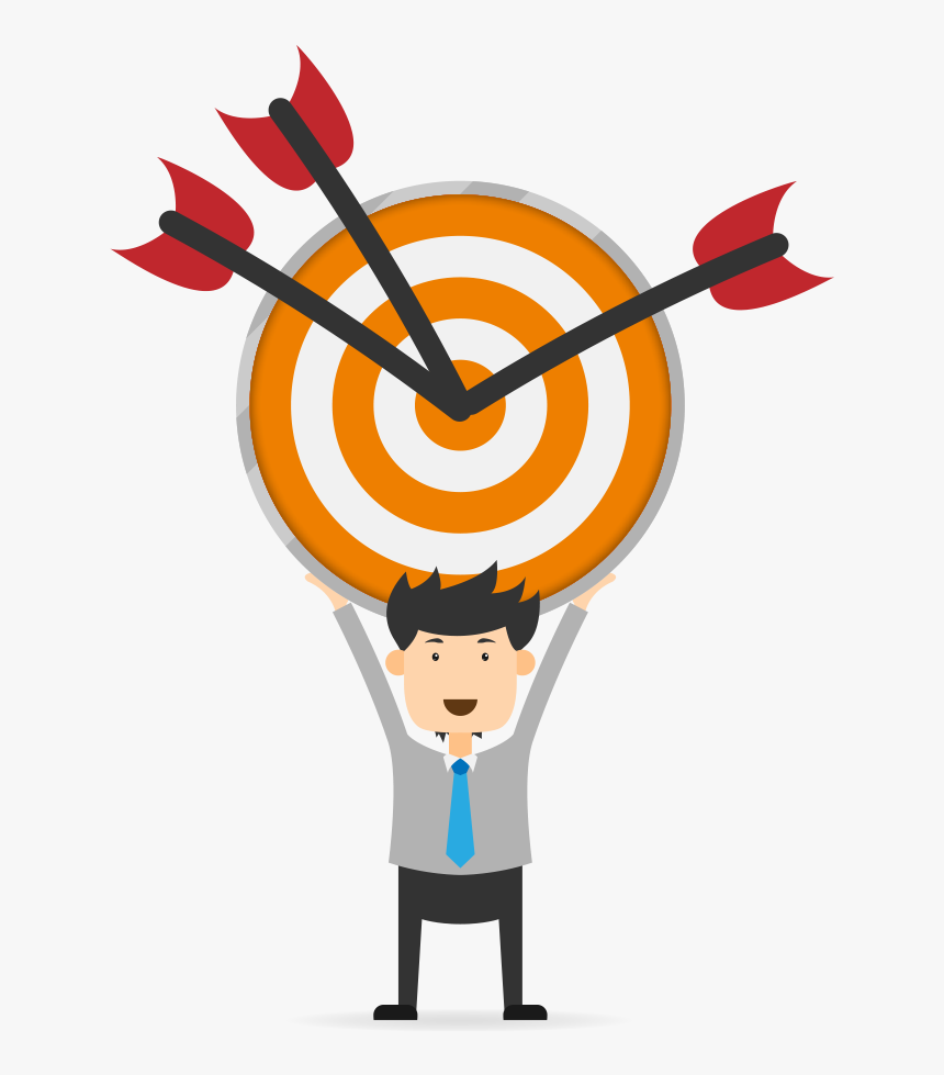 Goal Organization Marketing Clip Art - Animated Target Gif Png, Transparent Png, Free Download