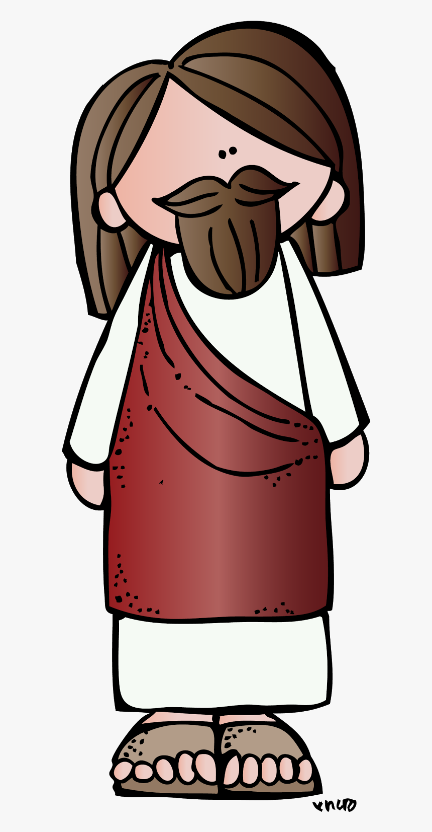 Pinterest - Melonheadz Jesus Clipart, HD Png Download, Free Download