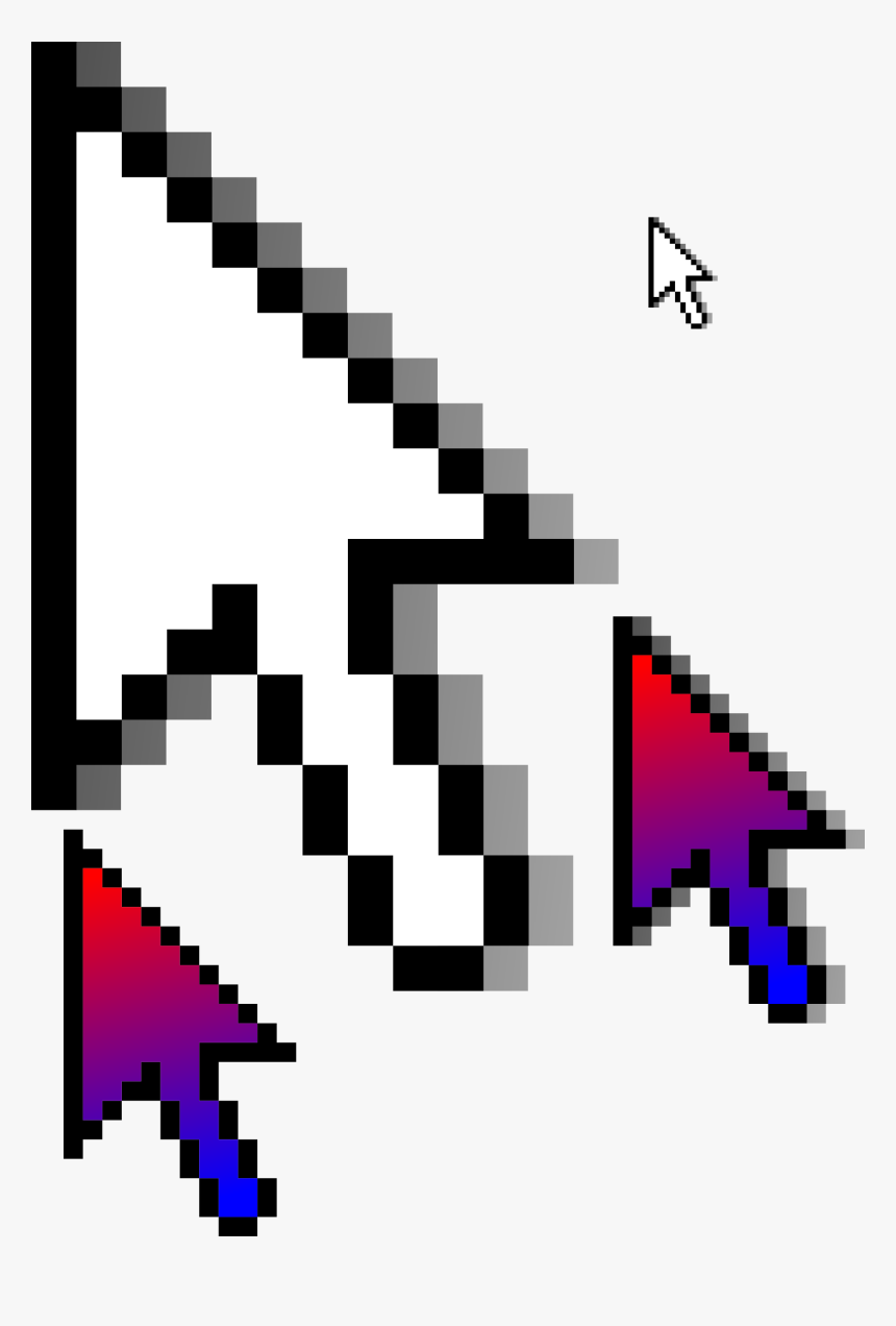 Mouse Pointer 02 Clip Arts - Computer Mouse On Screen, HD Png Download, Free Download