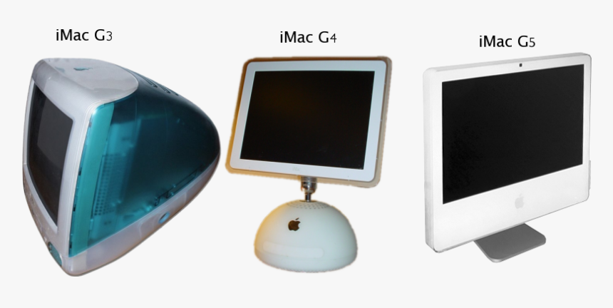 Imac History - Imac G3 G4 G5, HD Png Download, Free Download