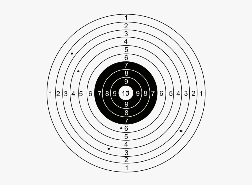 Shooting Target Png, Transparent Png, Free Download