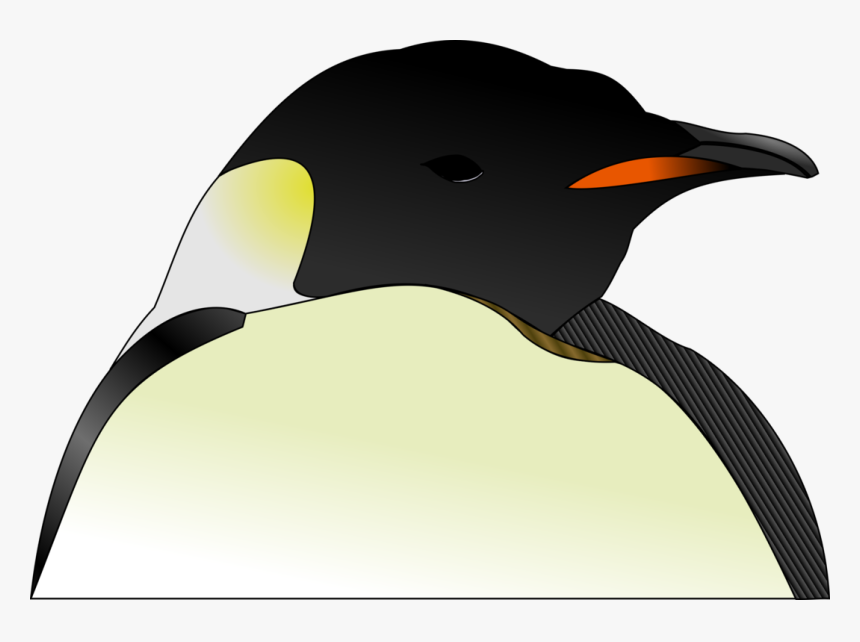 Tux Head Cabeza De Pingino Svg Clip Arts - Penguin Head Cartoon, HD Png Download, Free Download