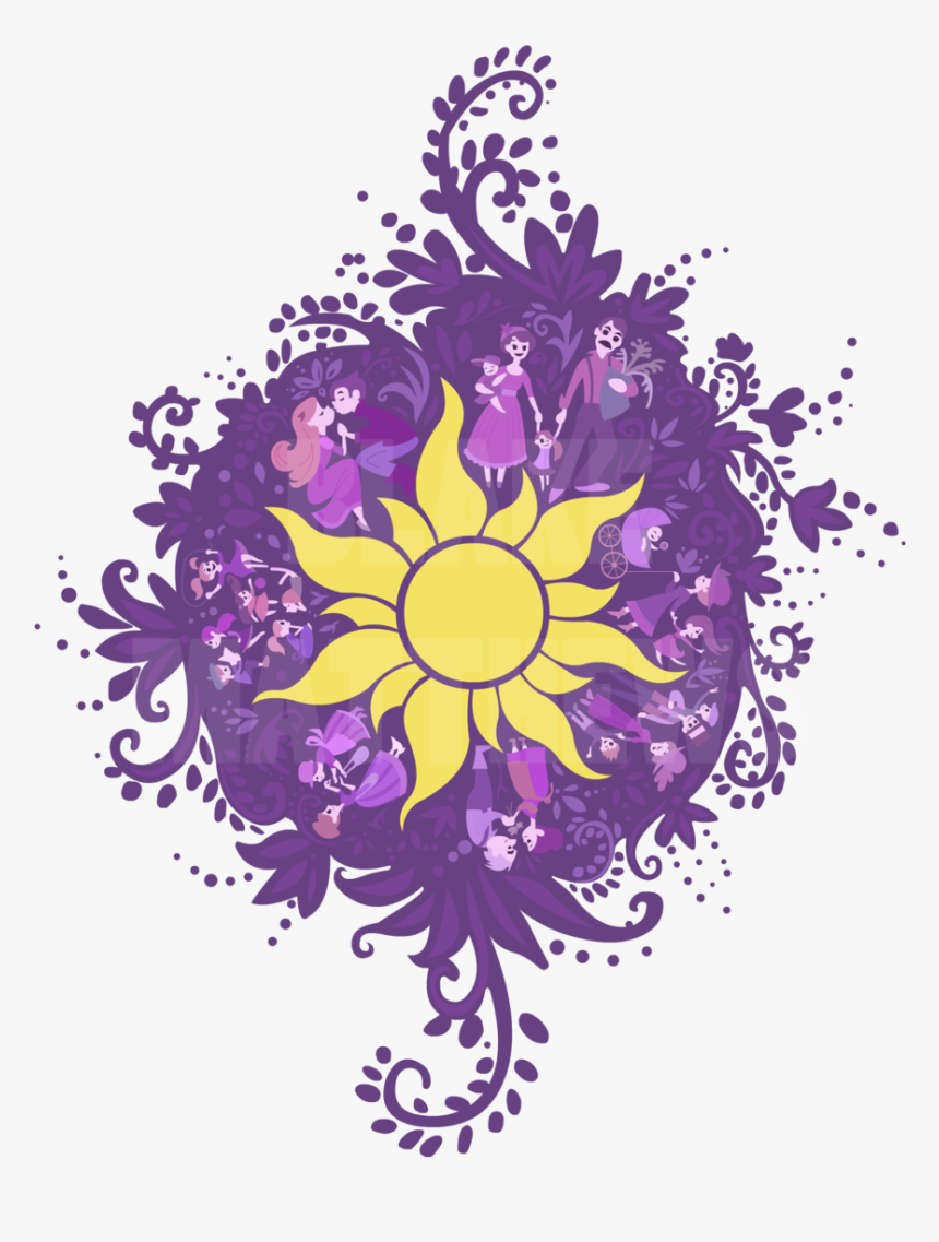 Tangled Sun Symbol, HD Png Download, Free Download