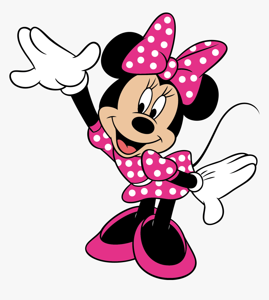 Minnie Rosa Png - Transparent Minnie Mouse Png, Png Download, Free Download